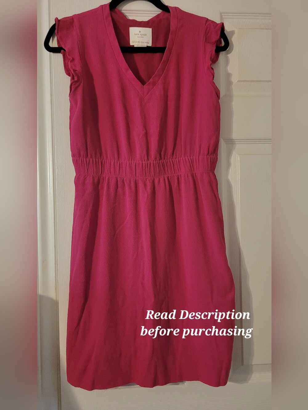 Kate Spade Pink Dress with Signature Label